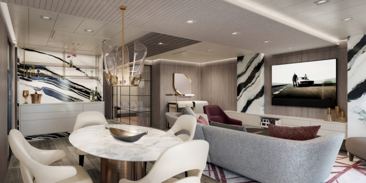 Oceania Cruises Reveals New Ship Suite and Stateroom Designs