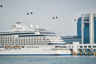 The Most Luxurious Ship Ever Built™ Sails into Asia-Pacific for her Maiden Season
